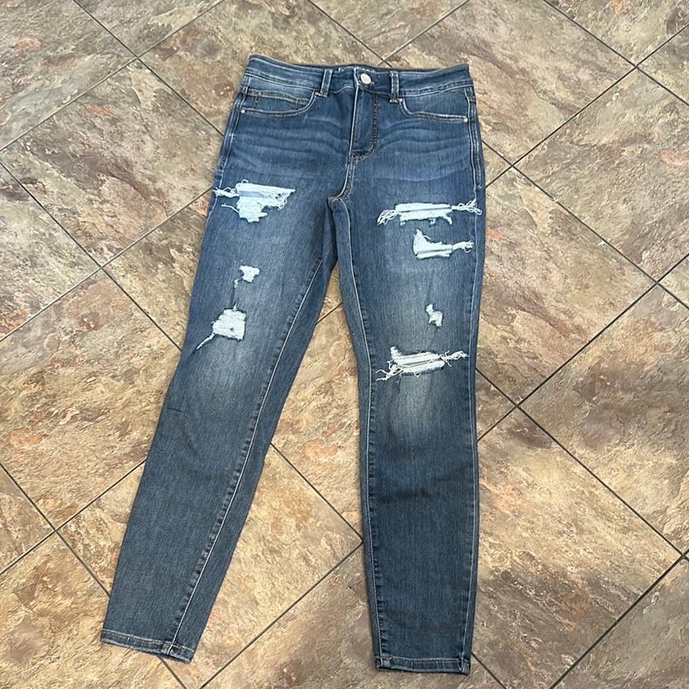 Maurices Skinny Blue Jeans Classic Denim